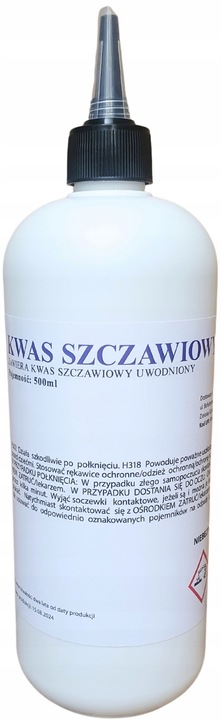 Kwas szczawiowy 3,2% roztwór gotowy z DOZOWNIKIEM do POLEWANIA