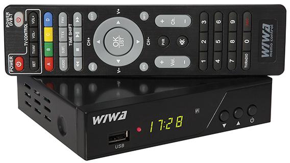 Tuner dekoder DVB-T/T2 WIWA H.265 PRO TV naziemna
