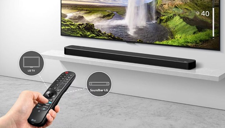 LG SP7 Soundbar głośnik do TV Bluetooth