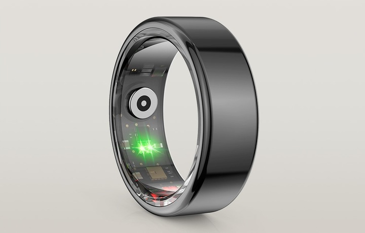 Smartring Colmi R02 20.3mm Smart Ring Roz. 11 Ip68 Monitor Snu Czarny