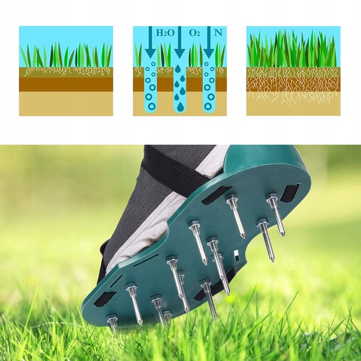 AERATOR WERTKULATOR do TRAWNIKÓW NAPOWIETRZANIA DUŻE KOLCE na buty