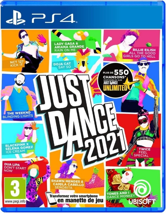 NOWA GRA JUST DANCE 2021 - JustDance - PS4 / PS5 - Płyta Bluray