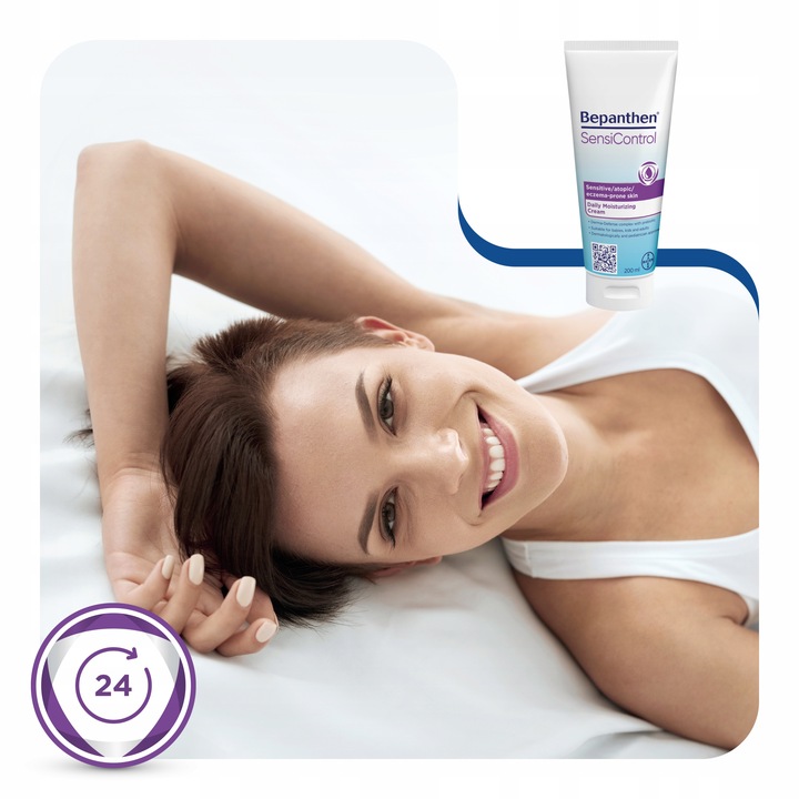 Bepanthen SensiControl Krem nawilżający do skóry atopowej, 200ml