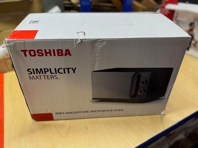 KUCHENKA MIKROFALOWA TOSHIBA MW3-MM20PF(BK) | 800W |MIKROFALÓWKA |OUTLET