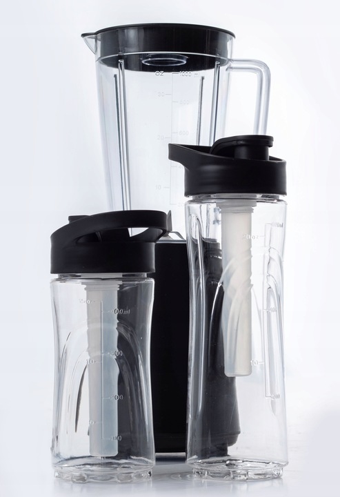 BLENDER KIELICHOWY SMOOTHIE 2 BIDONY 2 WKŁADY CHŁODZĄCE 5w1 RIWALL