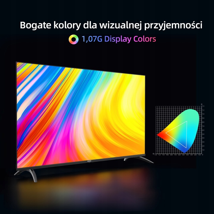 Telewizor CHiQ 50" 4K UHD Smart TV Android11