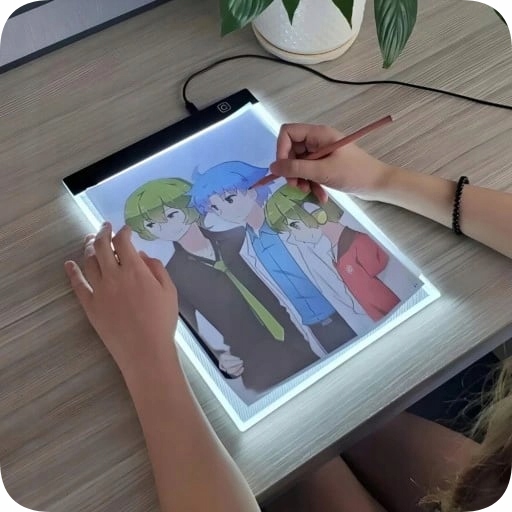 TABLET GRAFICZNY Deska Kreślarska do Rysowania TABLICA LED