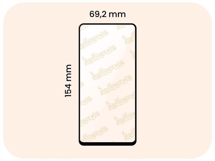 3-pak SZKŁO HARTOWANE DO Samsung Galaxy A53 5G na cały ekran 9H ochronne 5D