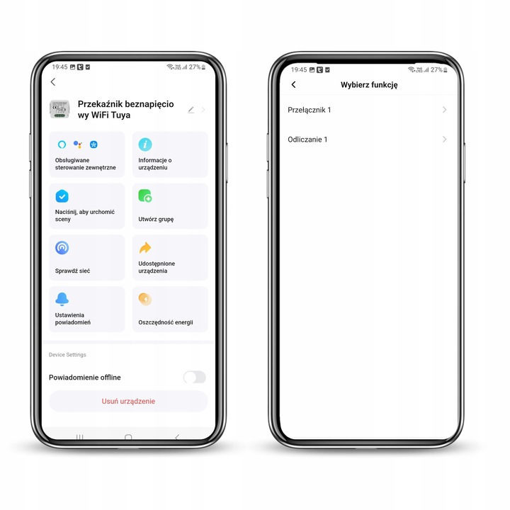 PRZEKAŹNIK BEZNAPIĘCIOWY TUYA WiFI INTELIGENTNY MODUŁ DOPUSZKOWY OXT
