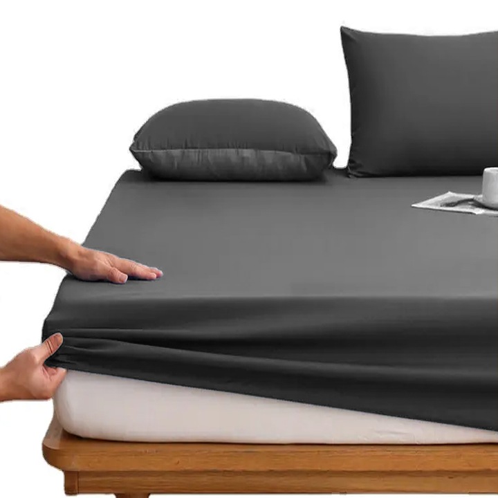 GRUBE PRZEŚCIERADŁO JERSEY Z GUMKĄ 200x220 + ZAKŁADKA NA ŁÓŻKO SOFĘ