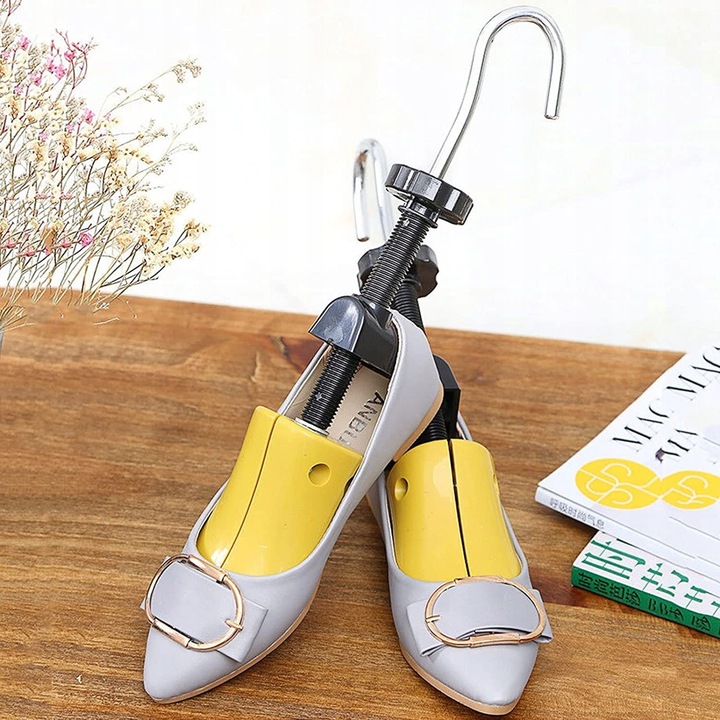 2x PRAWIDŁA REGULOWANE DO ROZCIĄGANIA BUTÓW OBUWIA 36-44 Z NAKŁADKAMI PARA