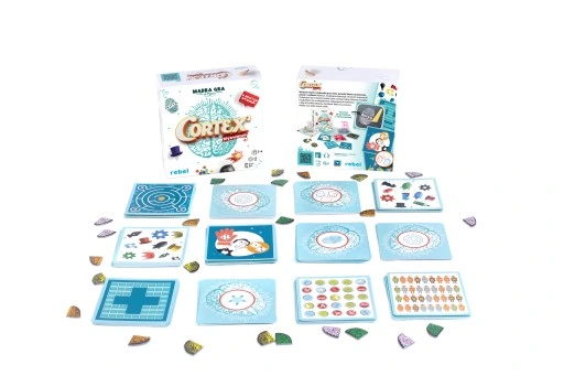 GRA PLANSZOWA RODZINNA DLA DZIECI CORTEX 2 WYZWANIA MĄDRA GRA 8+ 2-6 OSÓB