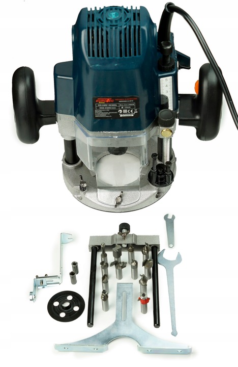 FREZARKA GÓRNOWRZECIONOWA DO DREWNA + 12 FREZÓW ZESTAW