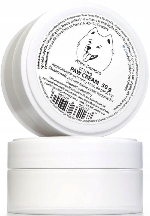 PAW CREAM Ochronny Regenerujący Nawilżający krem do pielęgnacji łap psa 50g