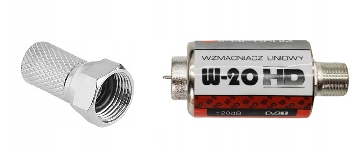 Antena do TV naziemnej DVB-T2 COMBO MUX8 4K LTE aktywna ze