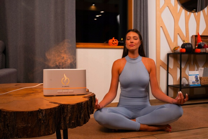 Aromatly DYFUZOR ZAPACHOWY NAWILŻACZ POWIETRZA KOMINEK AROMATERAPIA