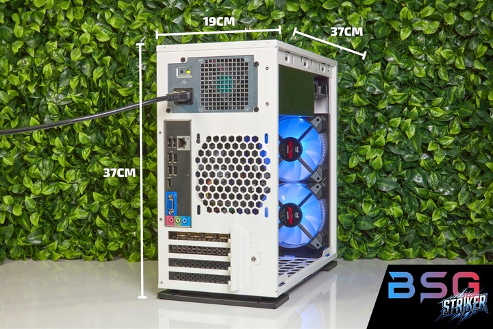 BSG Striker Komputer Gamingowy Do Gier I7 NVIDIA RTX 3050 16GB 1TBSSD Win10