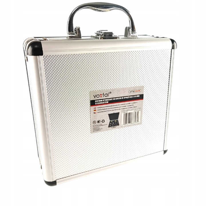 OTWORNICA DIAMENTOWA KORONKA DO GRESU M14 ZESTAW ⌀ 6,8,10,35,68 mm ADAPTER