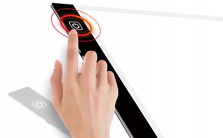 Tablica Do Szkicowania Deska Kreślarska Tablet Graficzny LED Kalka A4