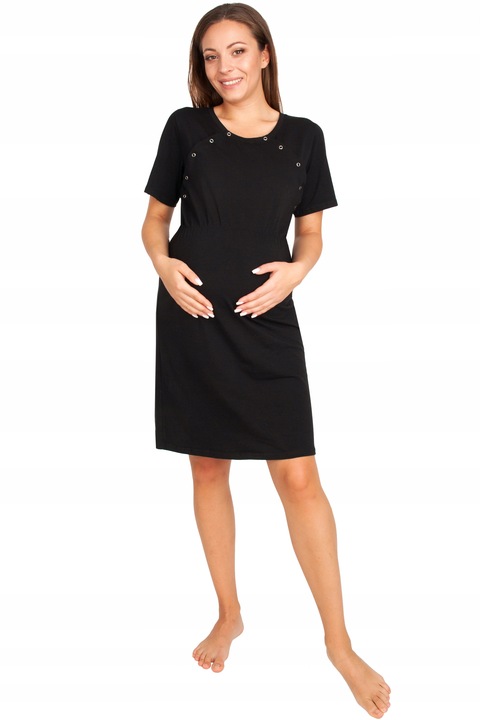 Koszula ciążowa na springi do karmienia do kangurowania ADRIA L/XL