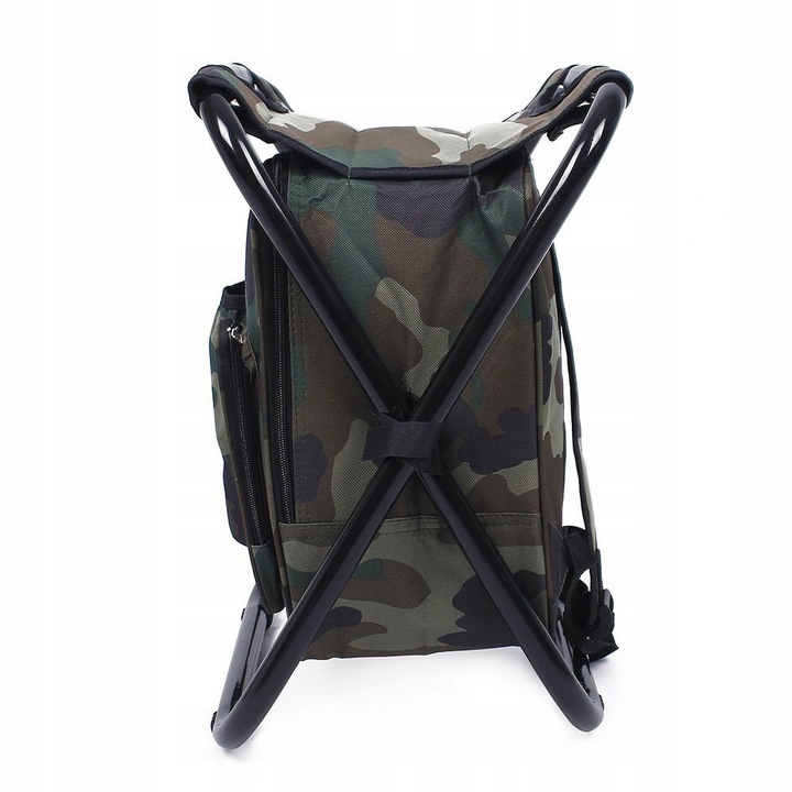 SKŁADANE KRZESEŁKO WĘDKARSKIE PLECAK TERMO i KRZESŁO 2w1