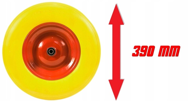 KOŁO KÓŁKO DO TACZKI TACZEK PEŁNE 4.00-8 400-8 400x8 BEZDĘTKOWE PEŁNE