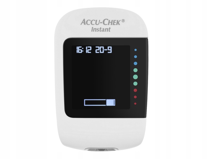 Glukometr Accu-Chek Instant Mg/dL Paski Do Glukozy ZESTAW Nakłuwacz Lancety