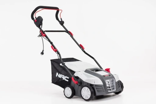 AERATOR WERTYKULATOR Elektryczny NAC 1800 W 40cm 2 WAŁKI 2w1 Kosz 50 litrów
