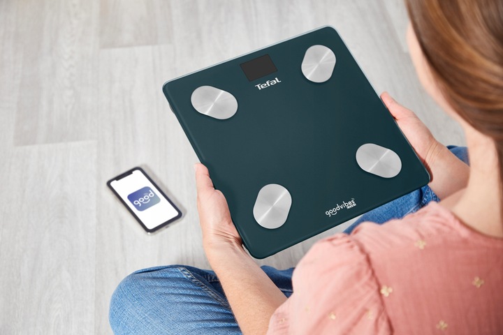 Waga łazienkowa analityczna Tefal Goodvibes BM9620 BMI 180kg