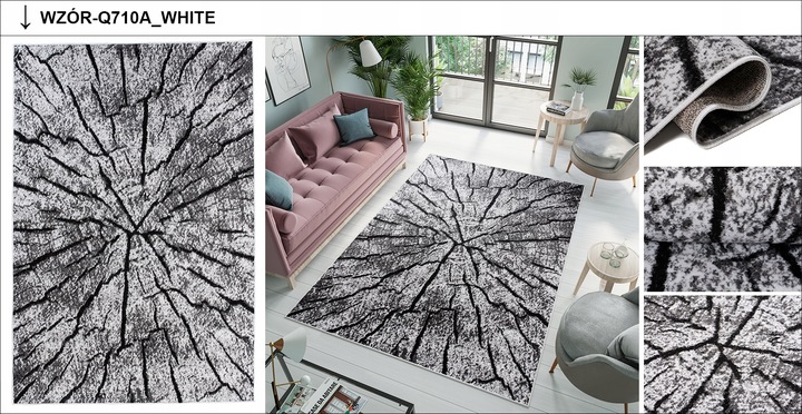 DYWAN 180x250 BCF LUXURY MIĘKKI NOWOCZESNE WZORY