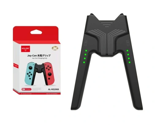 UCHWYT JOY-CON GRIP ŁADOWARKA DO NINTENDO SWITCH OLED PAD
