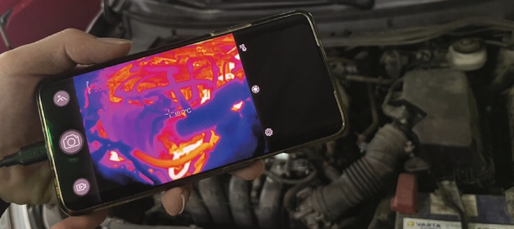 Kamera termowizyjna USB-C Termowizja TOPDON TC001 IR256x192 Android