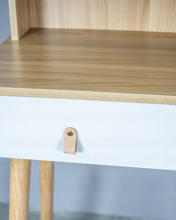 Toaletka z lustrem SCANDI kosmetyczna skandynawska