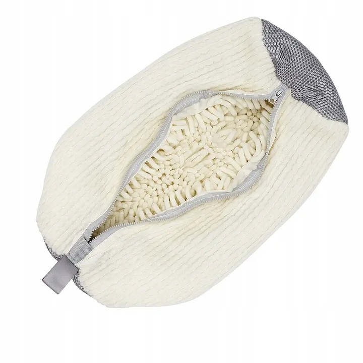 Worek do Prania Butów z Mikrofibry Biały 39cm