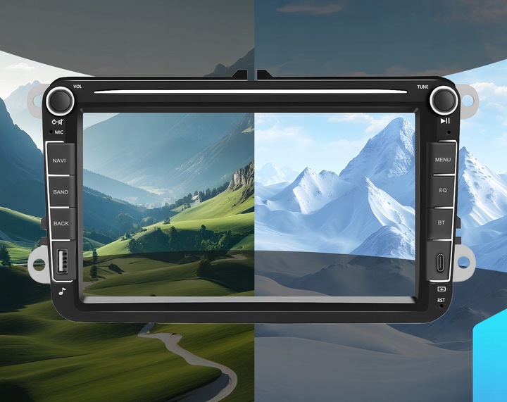 RADIO do VOLKSWAGEN SEAT SKODA VW PASSAT B6 B7 GOLF 5 V 6 WIFI ANDROID