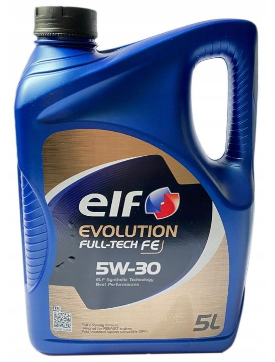 OLEJ ELF EVOLUTION FULL-TECH FE 5W30 5L +GRATIS