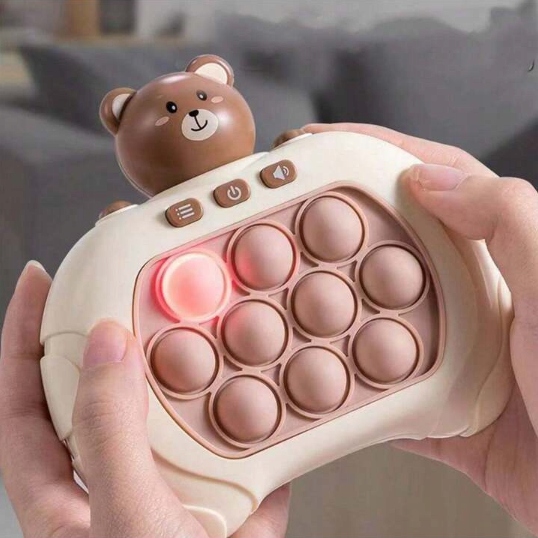 GRA POP IT POPIT MIS GAME ELEKTRYCZNA ZRĘCZNOŚCIOWA XL + GRATIS 3 BATERIE