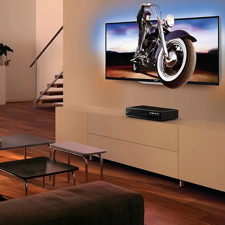 Tuner Dekoder Satelitarny DVB-T2 HEVC H.265 Full HD Telewizji