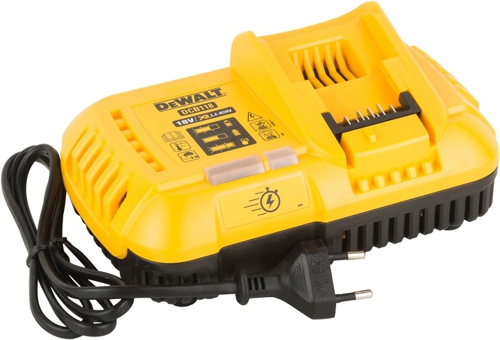 Szybka ładowarka do akumulatora baterii DeWalt DCB118 18V FLEXVOLT 54V
