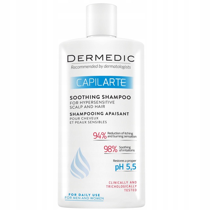 DERMEDIC CAPILARTE 300 ml Szampon Kojący