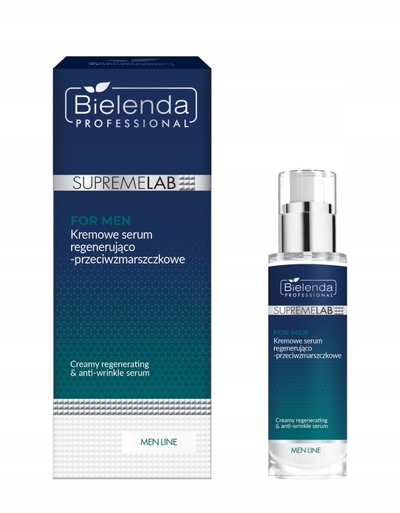 BIELENDA SUPREME MEN KREMOWE SERUM regenerująco- przeciwzmarszczkowe 30ML