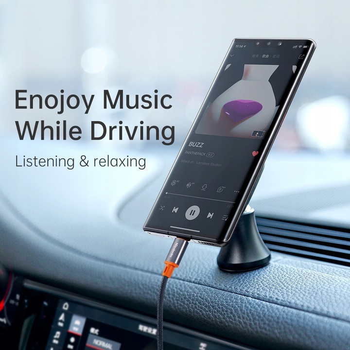 MCDODO KABEL USB C AUX ADAPTER PRZEJŚCIÓWKA MINI JACK 3,5 DO SAMSUNG