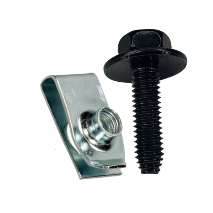 UNIWERSALNY ZESTAW MONTAŻOWY ŚRUBY BLASZKI M6 X 1.0 FIAT SEAT CITROEN VOLVO