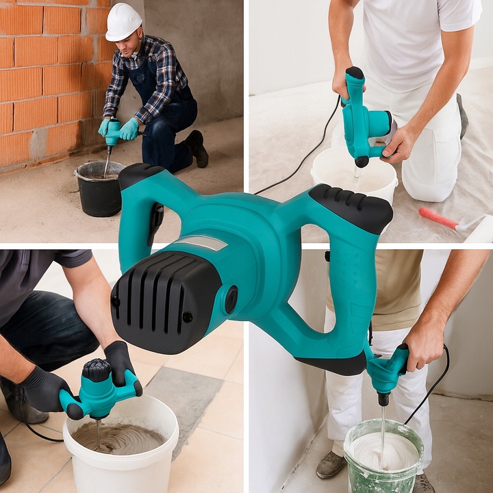 MIESZADŁO DO ZAPRAW KLEJU + 2 X MIESZALNIK MOCNE MAGNUM