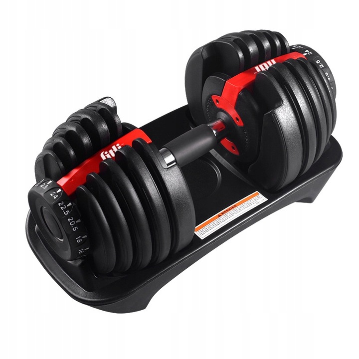 HANTLE REGULOWANE ŻELIWNE HANTEL 2,5-24KG + STOJAK szybka płynna