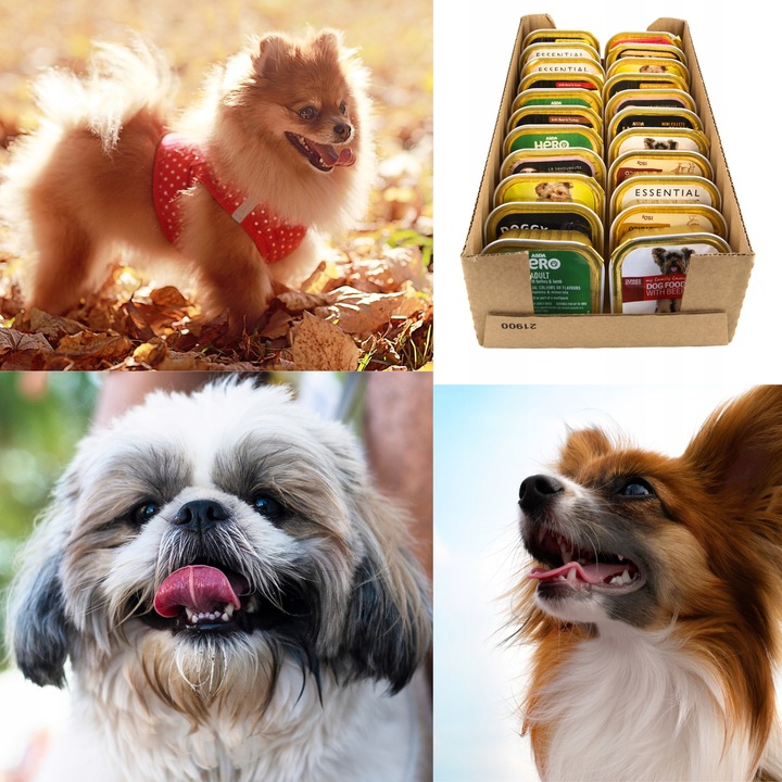 Karma Mokra Dla Psa Tacka Pakiet Zestaw Mieszany mix smaków 150g x