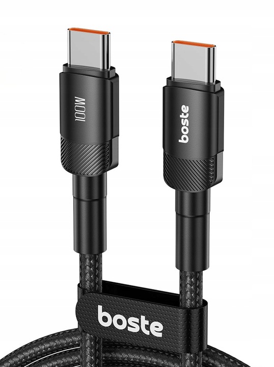 BOSTE SZYBKI UNIWERSALNY KABEL USB-C TYP-C PRZEWÓD QC PD 100W BEZPIECZNY 3M
