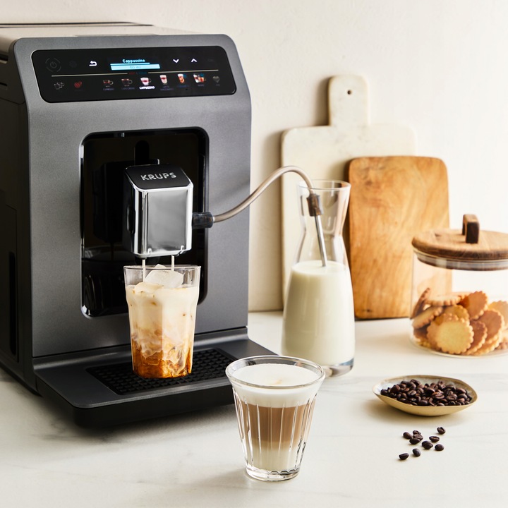 Ekspres automatyczny do kawy KRUPS Evidence Hot&Cold EA898G kawa