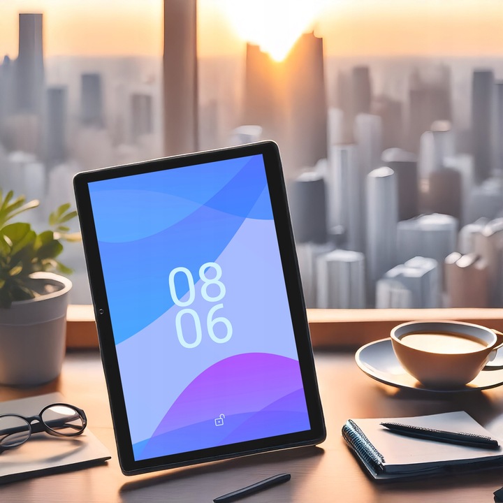 TABLET ANDROID 10" LTE 4/128GB 8000 mAh WIFI GPS SIM ŁADOWARKA RYSIK CZARNY