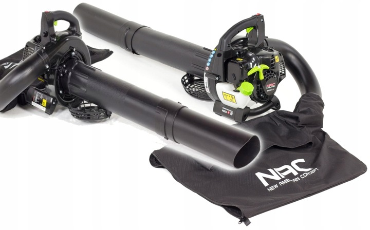 NAC DMUCHAWA SPALINOWA ODKURZACZ DO LIŚCI z rozdrabniaczem BVP260-1-Y